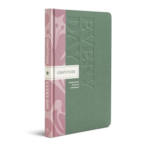 Compendium – Gratitude Every Day Guided Journal: A Daily Practice for Joy and Contentment – A 5-Minute a Day Personal Growth Notebook – An Inspiring Daily Journal for Forming New Habits - color: Gratitude Green