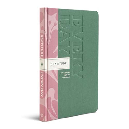 Compendium – Gratitude Every Day Guided Journal: A Daily Practice for Joy and Contentment – A 5-Minute a Day Personal Growth Notebook – An Inspiring Daily Journal for Forming New Habits - color: Gratitude Green