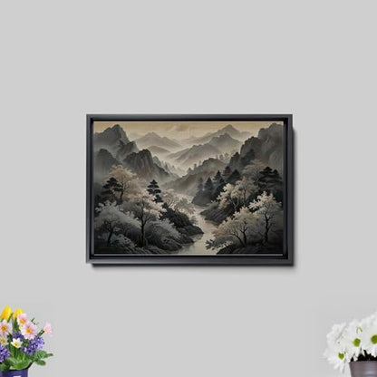 Japanese Wall Art, Minimalist Wall Art, Neutral Abstract Art, Modern Minimalist, Zen Wall Art, Zen Printed Wall Art, Japanese Art Print, Canvas, Decor