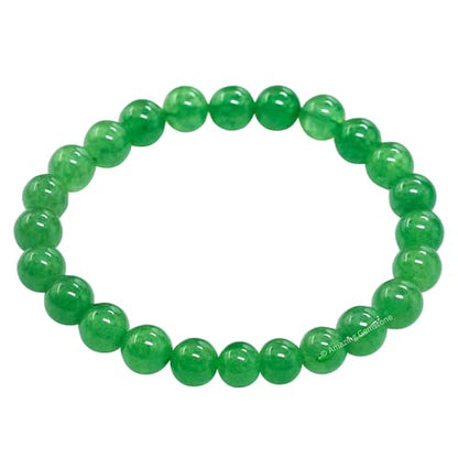 Amazing Gemstone Crystal Bracelet for Women Men's Gifts - Protection Healing Crystal Bracelet - 8mm Gemstone Beaded Stretchable Bracelet Pulseras Para Hombres Mujer Stocking Stuffers Mothers Day Gift (Green Aventurine) - color: Green Aventurine