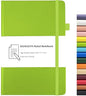 Notebook Journal, College Ruled Notebook Lined A5 160 Pages,Hard Cover Journals for Writing, Notebooks for Work Office School Women Men,5.7 inches x 8.4 inches(Green) - color: Green