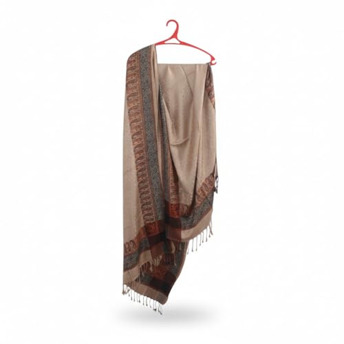 Handloom Wool Meditation Shawl, Oversized Wrap Throw, Gift for Men and Women - color: Ht-fine05