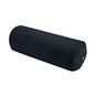 Hugger Mugger Round Yoga Bolster - Firm Round Shape, Higher Profile, Great Under Knees, Soft Support, Handmade in The USA - color: Black