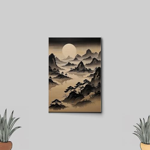 Japanese Wall Art, Minimalist Wall Art, Neutral Abstract Art, Modern Minimalist, Zen Wall Art, Zen Printed Wall Art, Japanese Art Print, Art Print, Wall