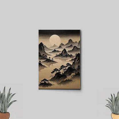 Japanese Wall Art, Minimalist Wall Art, Neutral Abstract Art, Modern Minimalist, Zen Wall Art, Zen Printed Wall Art, Japanese Art Print, Art Print, Wall