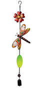 Sunset Vista Designs Metal and Colored Glass Dragonfly Garland - color: Dragonfly
