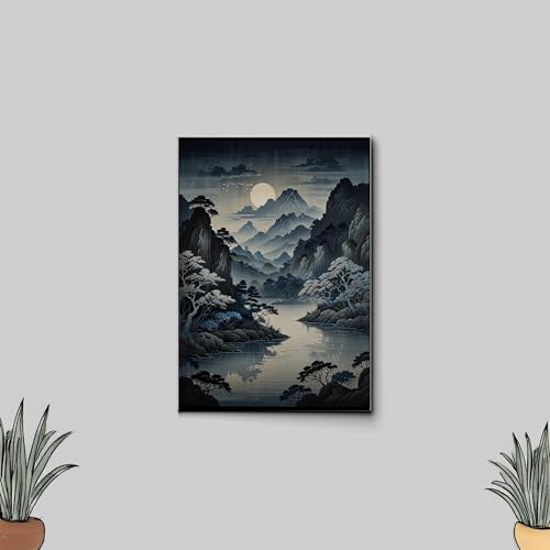 Japanese Wall Art, Minimalist Wall Art, Neutral Abstract Art, Modern Minimalist, Zen Wall Art, Zen Printed Wall Art, Japanese Art Print, Living Room Decor, Decor