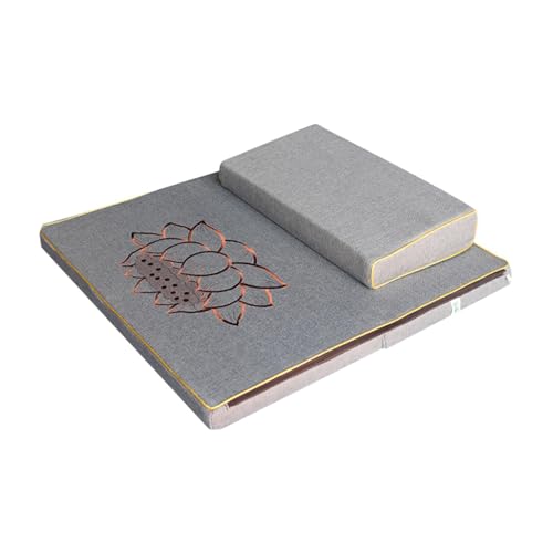 Vaveren Meditation Floor Pillow Creative Zen Pad Floor Mat for Home Bedroom Yoga