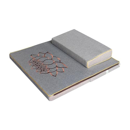 Vaveren Meditation Floor Pillow Creative Zen Pad Floor Mat for Home Bedroom Yoga