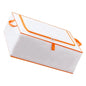 Amosfun Large Capacity Zipper Storage Bag for Clothes Comforters Blankets Organizer for Moving Travel Home Use