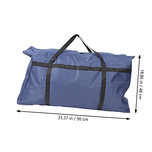 Large Capacity Bag Multi Functional Oxford Cloth Storage Bag for Travel Space Saving Sundries Wrapping Bag Durable Design for Clothing Books and More