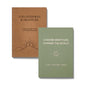 Gratitude Gifted Christian Prayer Journal - Light Brown with 5-Minute Guided Gratitude Journal - Sage for Men & Women
