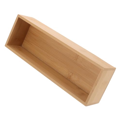 Bamboo Organizer Box for Home Lightweight Decorative Storage for Jewelry and Sundries Practical and Stylish Tabletop Display Without Lid