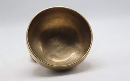Singing Bowl Nepal-6 inches tibetan singing bowl- singing bowl for meditation. Sound, peace and love, mindfulness and yoga healing- made in Nepal