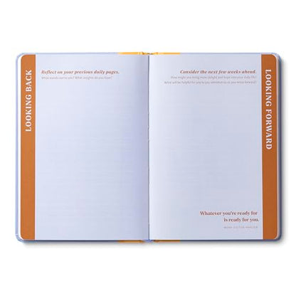 Compendium – Bliss Every Day Guided Journal: A Daily Practice for Harmony and Delight – A 5-Minute a Day Personal Growth Notebook – An Inspiring Daily Journal for Forming New Habits - color: Bliss Lavender