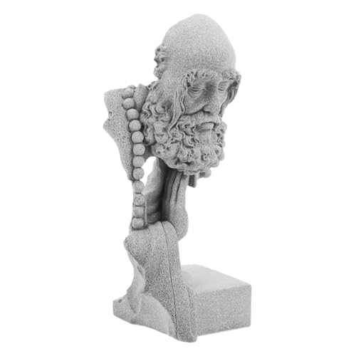 1pc Classic Garden Buddha Statue Zen Decor Meditation Sculpture Home Decor Ornaments