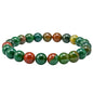 Amazing Gemstone Crystal Bracelet for Women Men's Gifts - Protection Healing Crystal Bracelet - 8mm Gemstone Beaded Stretchable Bracelet Pulseras Para Hombres Mujer Stocking Stuffers Mothers Day Gift (Bloodstone) - color: Bloodstone