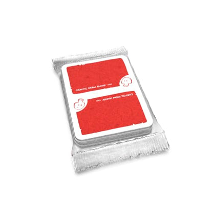 Chaotic Draw Along - Booster Pack (20 Chaotic Blank Red Cards) - Prompt Deck Expansion - Creative Art Blanks, Drawing Inspiration, Blank Cards for Your Own Prompts