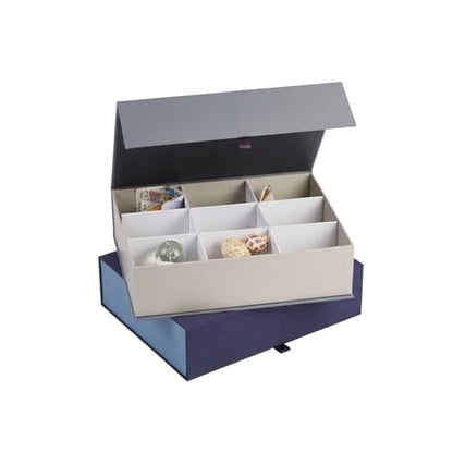 Savor | Keepsake Overflow Box | Acid-Free Storage and Gift Box with Magnetic Close for Safely Holding Mementos, Organizing Collections, and Storing Keepsakes and other Items