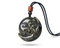 Crystal Pendant Necklaces Healing love Women's Men's choker Obsidian Tiger eye White Crystal Black Gold waterproof dainty Charm stackable statement Cute Stone necklace Unisex - style: Crystal pendant Golden Sunmoon