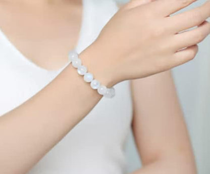 Single-pack of pure gemstone bracelets… - color: Blue-Moon-8MM