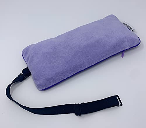 Weighted Eye Mask for Sleeping - Lavender Eye Pillow for Yoga, Meditation, Relaxation Headache, Migraine, Sinus Pain Relief