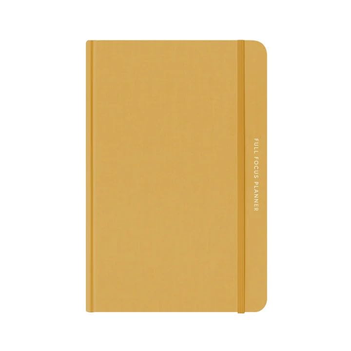 Full Focus Finch Linen Planner by Michael Hyatt - The #1 Daily Planner to Set Annual Goals, Increase Focus, Eliminate Overwhelm, and Achieve Your Biggest Goals - Hardcover - color: Finch