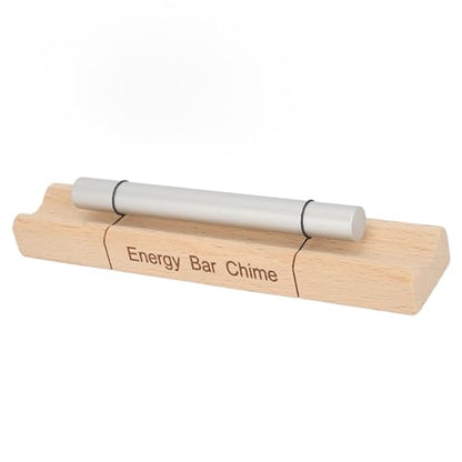 Mindfulness Meditation Chime Bell, Aluminum Alloy and Cherry Wood Hand Bell for Relaxation, Yoga, and Mindful Practices(B) - size: B