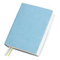 Thick Blank Journal Notebook 400Pages Sketch Book Blank Journal Unlined No Lines Soft Leather Cover A6 (3.9 × 5.5) Journal Leather Notepad Drawing Book Memo Writing Sketch Pad Diary Notebook - color: Sky Blue-400 Page