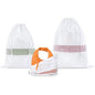 Hayden Hill Luxury Organic Cotton Dust Bags For Handbags - 3 Pack Mixed Sizes - Purse Storage, Shoe Bags and Handbag Protectors For Closet - Certified Carbon Neutral - style: Mixed Size