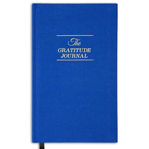 The Original Gratitude Journal 2026 - Daily Practice of Mindfulness & Happiness Journal with Elevating Quotes and Prompts for Affirmation Reflection Mindfulness - Premium Hardcover Journal Blue - color: Rich Blue