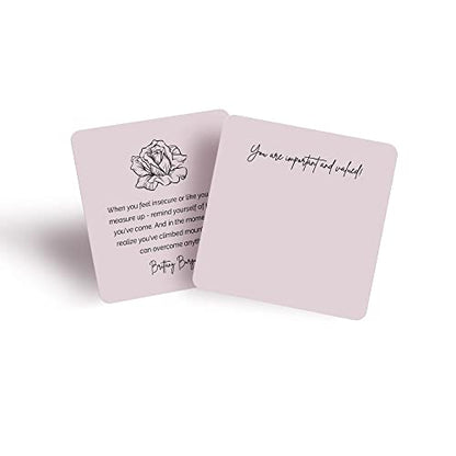 Dessie 60 You Are Important Encouragement Motivational Quote Cards. Inspirational Positive Affirmations. Post-It Note Size Cards with Envelopes and Sealing Stickers. Appreciation Cards. Thoughtful - size: 3.5 x 3.5 inches, style: You are important and val