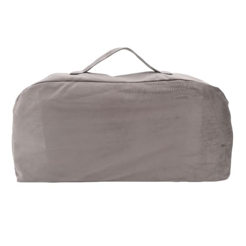 Wooden Meditation Bench Ergonomic Detachable Soft Cushion for Yoga Meditation Stool for Home Yoga Practice and (Grey) - color: Grey