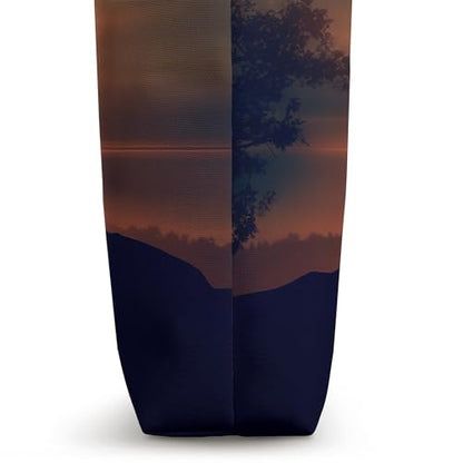 Yoga Night Sky Meditation Tote Bag