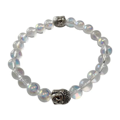 VIE Buddha Bracelet - style: Aura Quartz