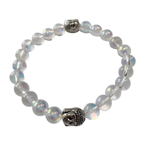 VIE Buddha Bracelet - style: Aura Quartz