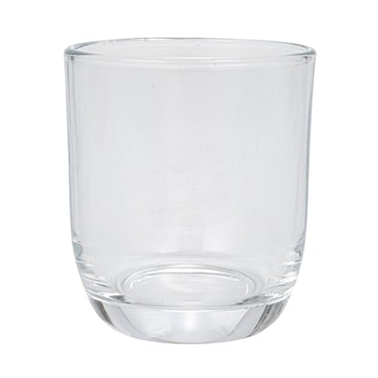 Bloomingville Yoga Figure and Glass Votive Candle Holder Set, Multicolor, Set of 7