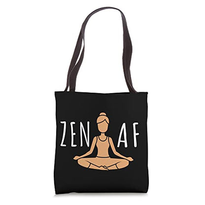 Zen Meditation Tote Bag