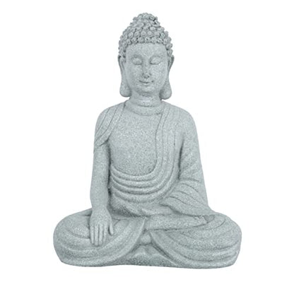 Delicate Sandstone Buddha Figurine Chinese Style Micro Landscape Decor for Home Balcony Zen Garden Ornament Indoor Outdoor Meditation Accessory