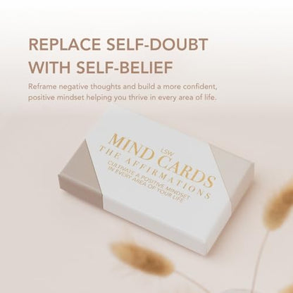 Affirmation Cards for Self-Love & Positive Growth Mindset | 50 Daily Manifest Affirmations for Confidence, Career, Health, Relationships & Gratitude - color: Affirmation Cards