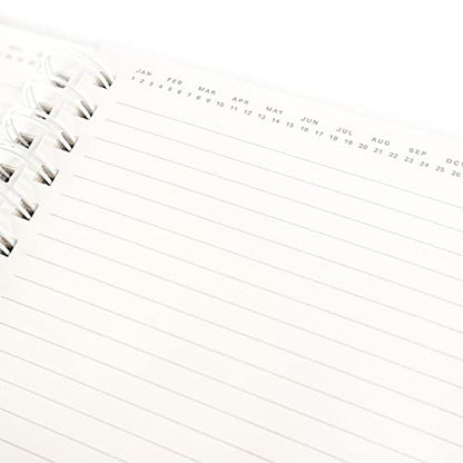 Graphique Designer Notebooks - Positive Mind. Positive Life. - Spiral Bound Writing Journals for Offices, Schools, Classrooms, and More - Hard Cover with 160 Ruled Pages (6.25" x 8.25") - color: Positive Mind Positive Life