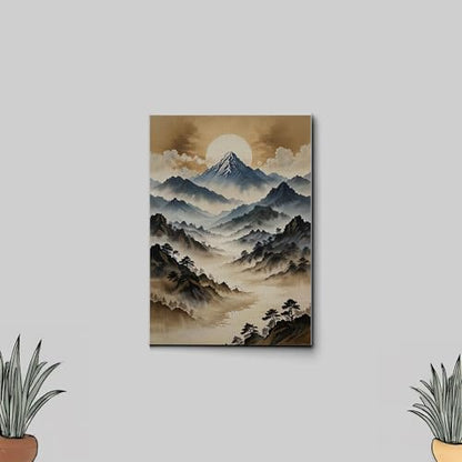 Japanese Wall Art, Minimalist Wall Art, Neutral Abstract Art, Modern Minimalist, Zen Wall Art, Zen Printed Wall Art, Japanese Art Print, Decor Canvas, Decor