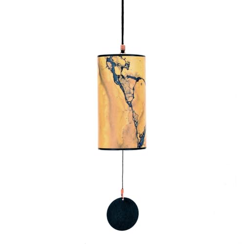 Zaphir Chimes Includes 1 Chime/Tuned According to the 5 Seasons & Elements of FengShui - size: One Size, style: Sufi Wind: Sand