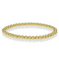 Anela 14k Gold Filled Beaded Bracelet for Women | 4mm Gold Beaded Bracelet | Stackable Gold Stretch Bracelets, Waterproof, Non Tarnish Dainty Gold Bracelet for Women Gifts, Handmade in USA