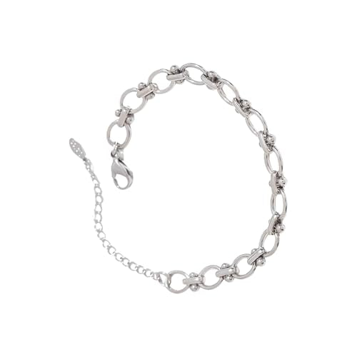 Elegant Minimalist Bangle Bracelet Adjustable Size Wristband Stainless Steel Jewelry Simple Everyday Wear Accessory - style: JDB201276 S