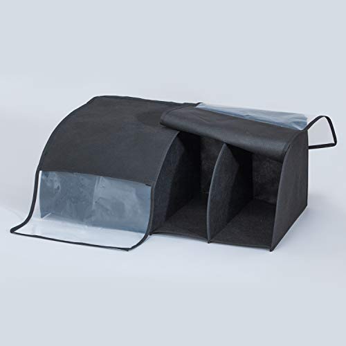 Astro bag storage case black non-woven fabric with antibacterial and deodorant partition 617-55
