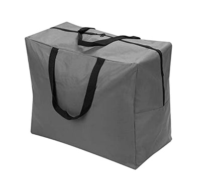 ProPik Holiday Ornaments Accessories Storage Bag Tear-proof Polyester Material 15” X 9.8” X 18.1” With Handles And Full Length Zipper (Gray) - color: Gray