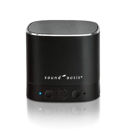 Sound Oasis Pink Noise Bluetooth Sound Machine for Sleeping, 20 Non-Looping Soothing Sounds with Speaker & Memory Function, Portable Sleep Sound Therapy for Home, Office or Travel