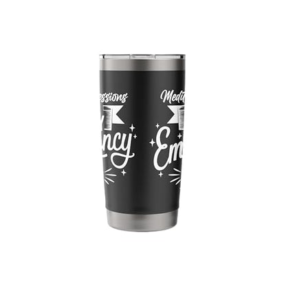 Meditation in Emergency Kit for Mindfulness Lovers Stainless Steel Insulated Tumbler