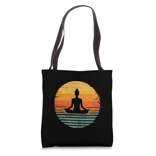 Vintage Meditation Tote Bag